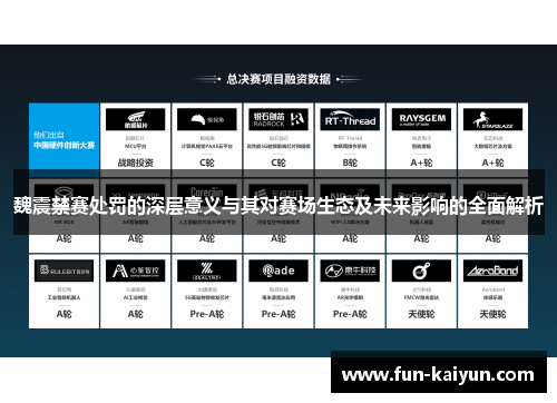 魏震禁赛处罚的深层意义与其对赛场生态及未来影响的全面解析